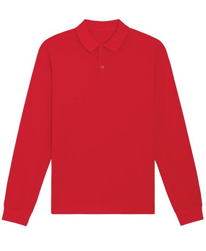 Organic Colours Long Sleeve Polo: Unisex - Wear Yaani