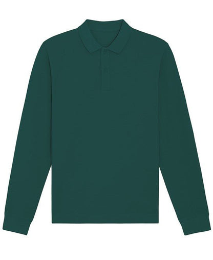 Organic Colours Long Sleeve Polo: Unisex - Wear Yaani