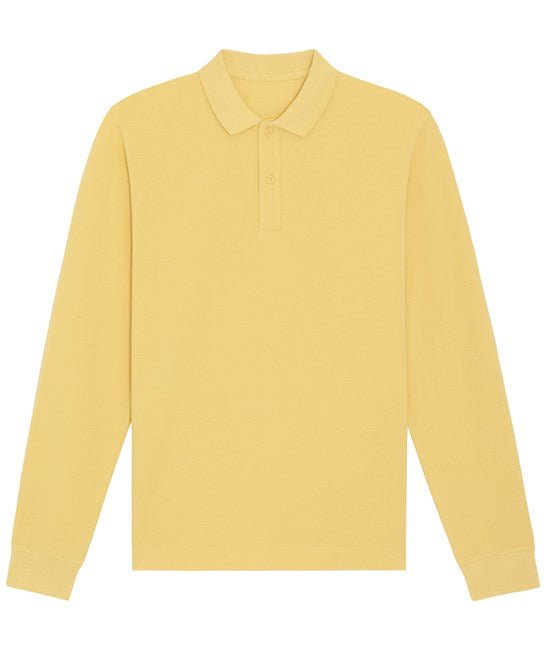 Organic Colours Long Sleeve Polo: Unisex - Wear Yaani