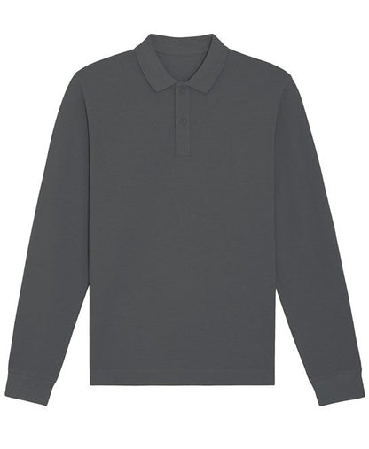 Organic Colours Long Sleeve Polo: Unisex - Wear Yaani