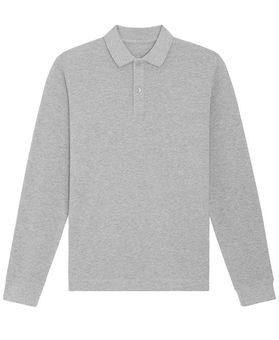 Organic Colours Long Sleeve Polo: Unisex - Wear Yaani