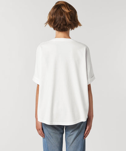 Organic Garment Dyed Roll Sleeve T-shirt: Womens - Wear Yaani