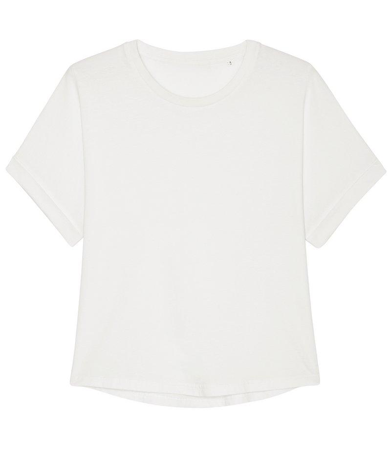 Organic Garment Dyed Roll Sleeve T-shirt: Womens - Wear Yaani