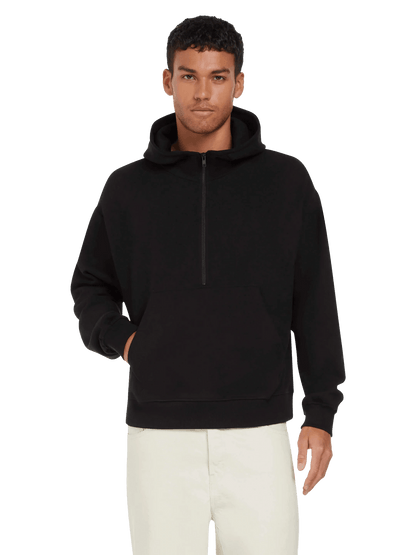 Organic Half Zip Hoodie: Unisex - Wear Yaani