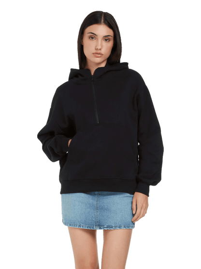 Organic Half Zip Hoodie: Unisex - Wear Yaani