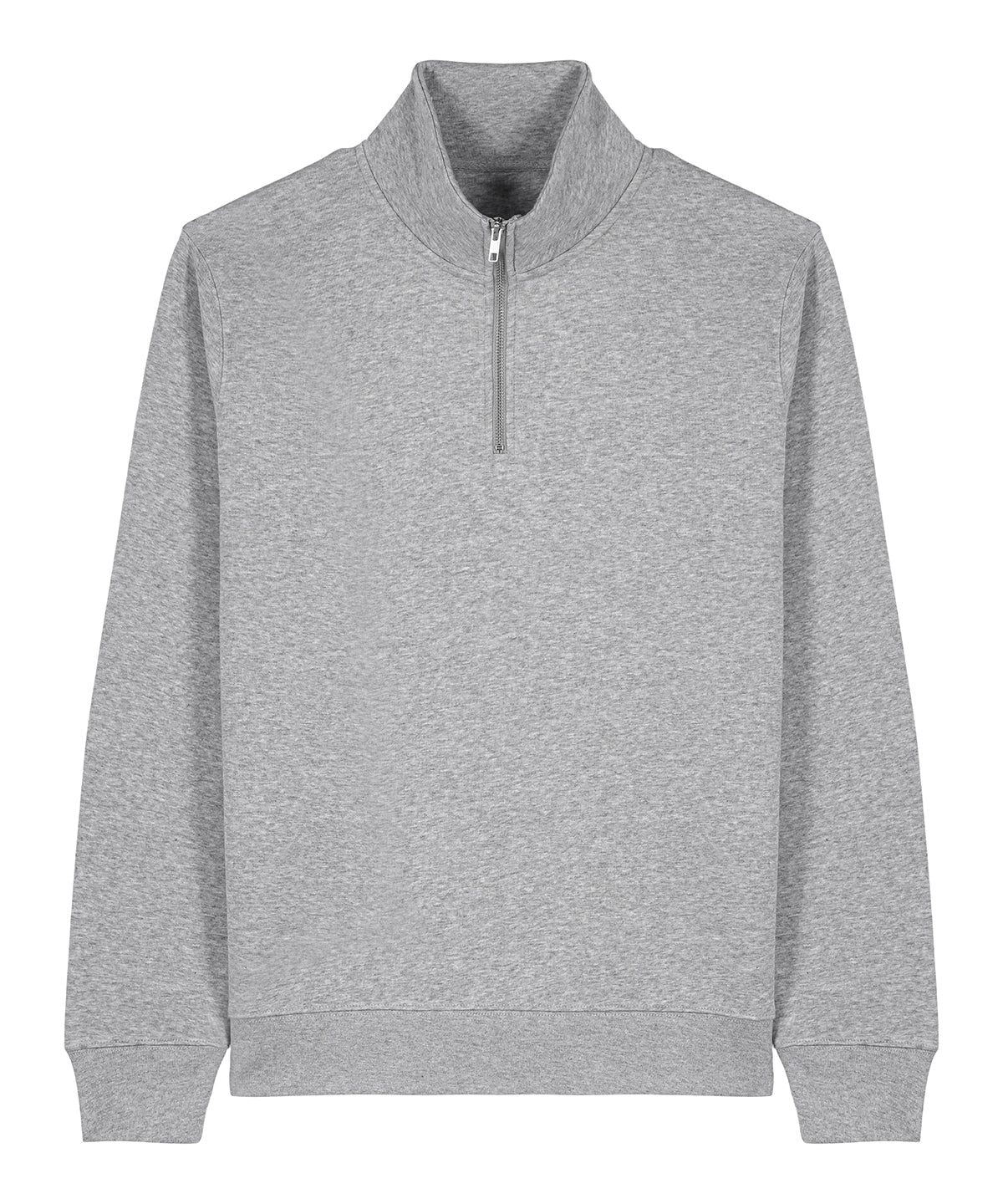 Organic Zip Neck Sweatshirt: Unisex - Wear Yaani