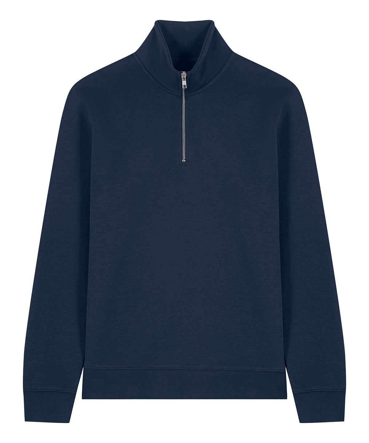 Organic Zip Neck Sweatshirt: Unisex - Wear Yaani