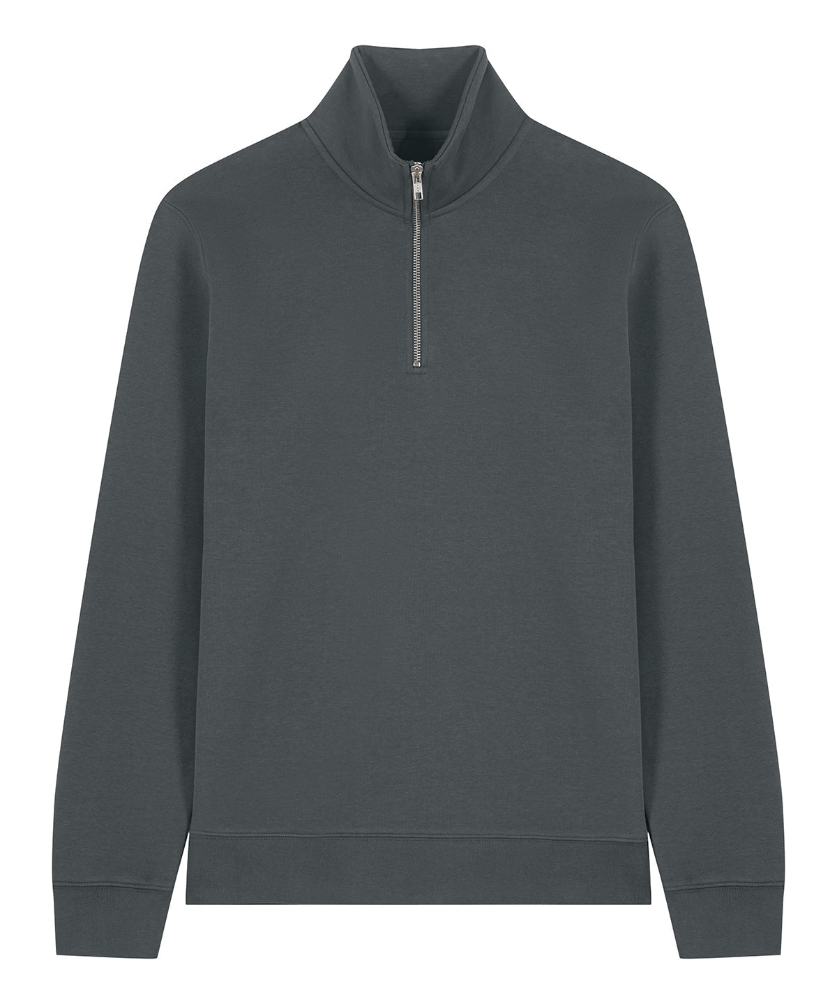 Organic Zip Neck Sweatshirt: Unisex - Wear Yaani