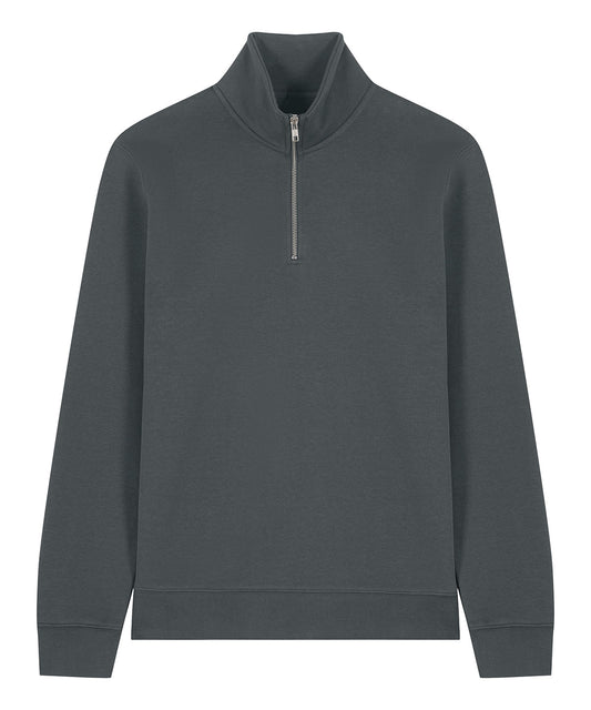 Organic Zip Neck Sweatshirt: Unisex - Wear Yaani