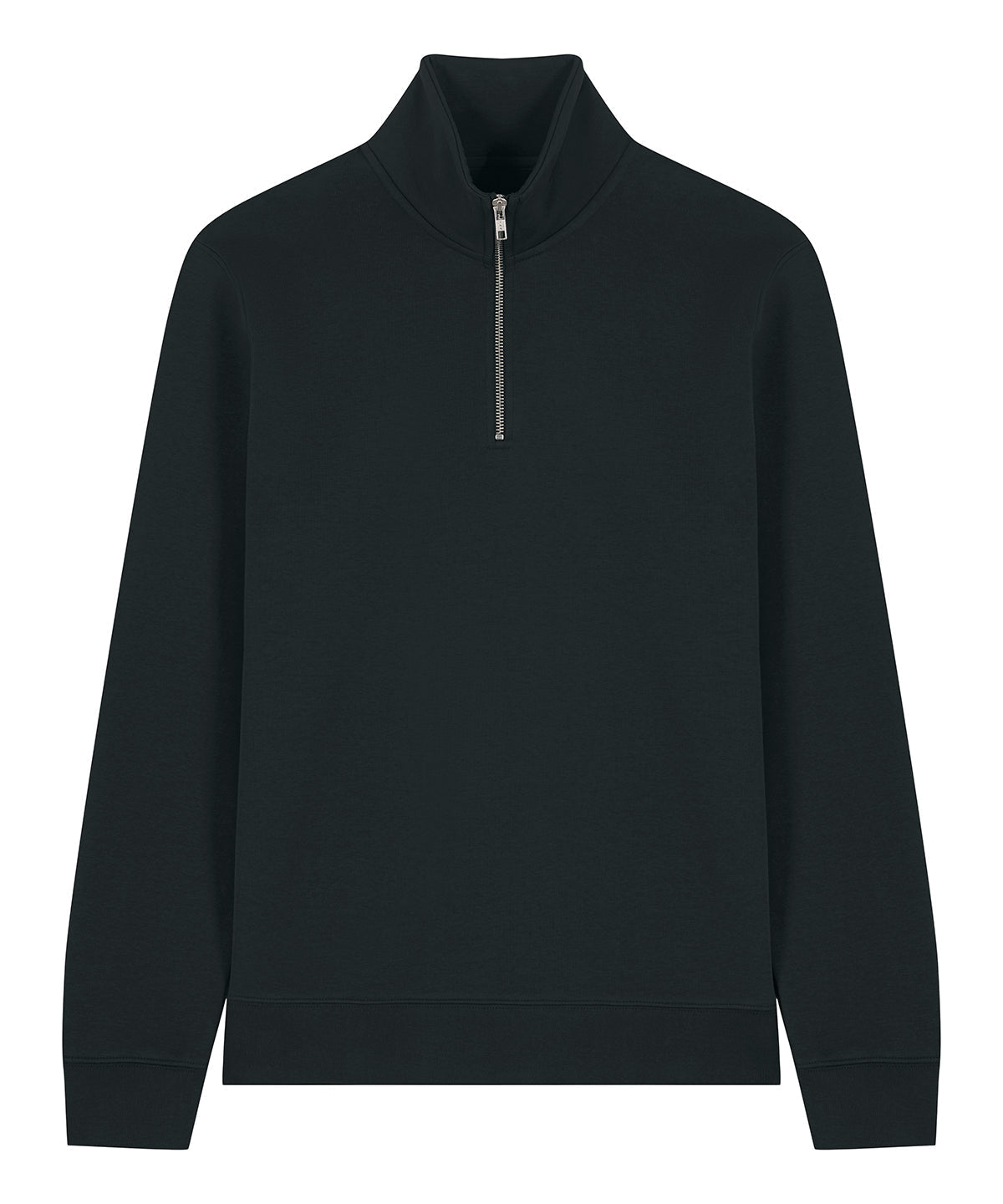 Organic Zip Neck Sweatshirt: Unisex - Wear Yaani