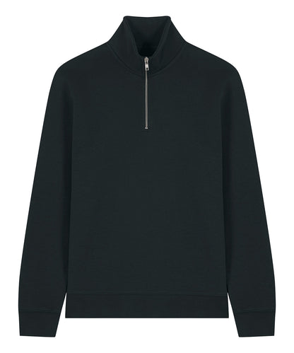 Organic Zip Neck Sweatshirt: Unisex - Wear Yaani