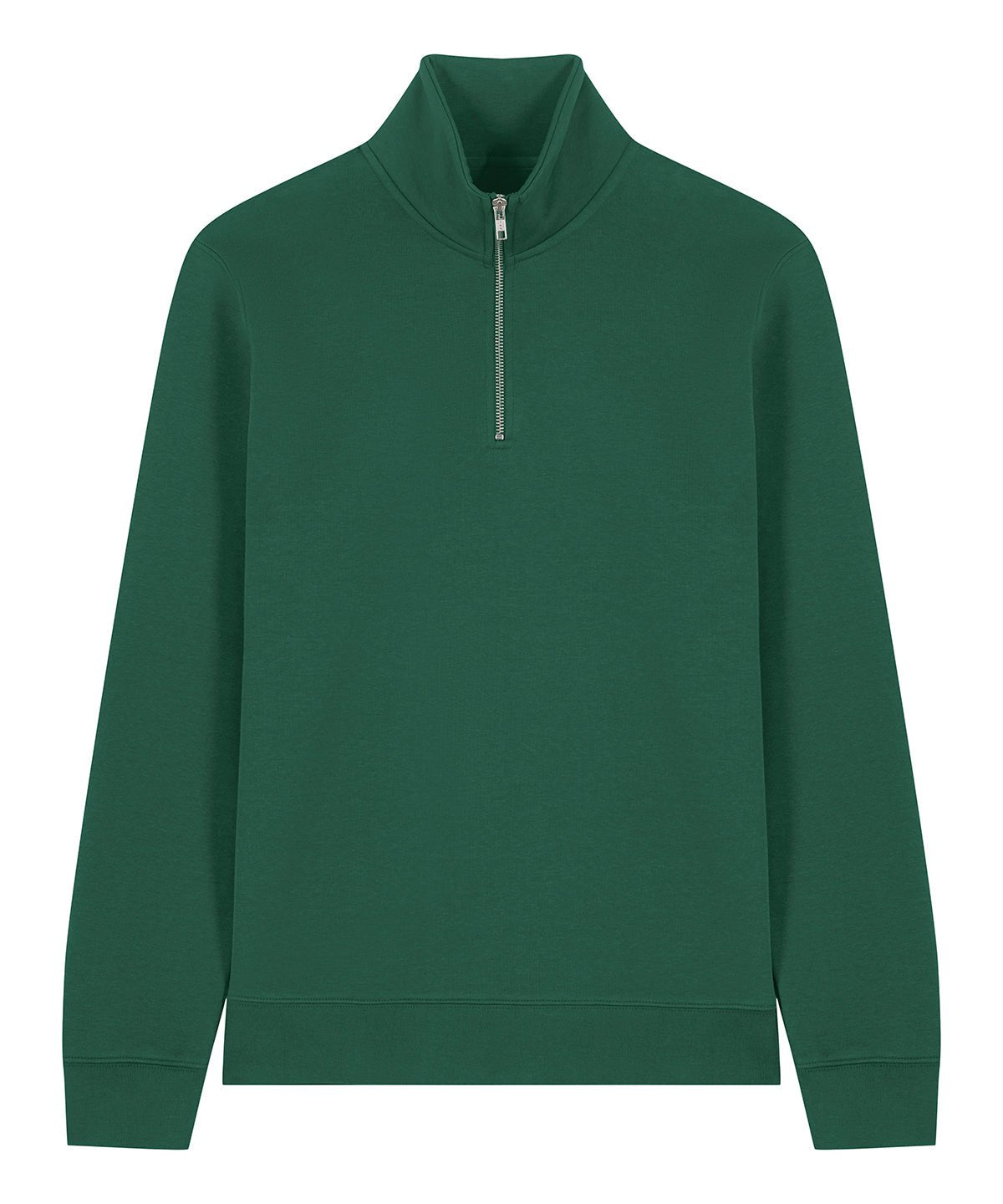 Organic Zip Neck Sweatshirt: Unisex - Wear Yaani