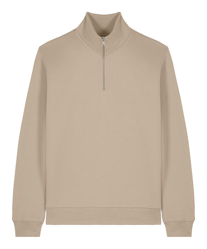 Organic Zip Neck Sweatshirt: Unisex - Wear Yaani