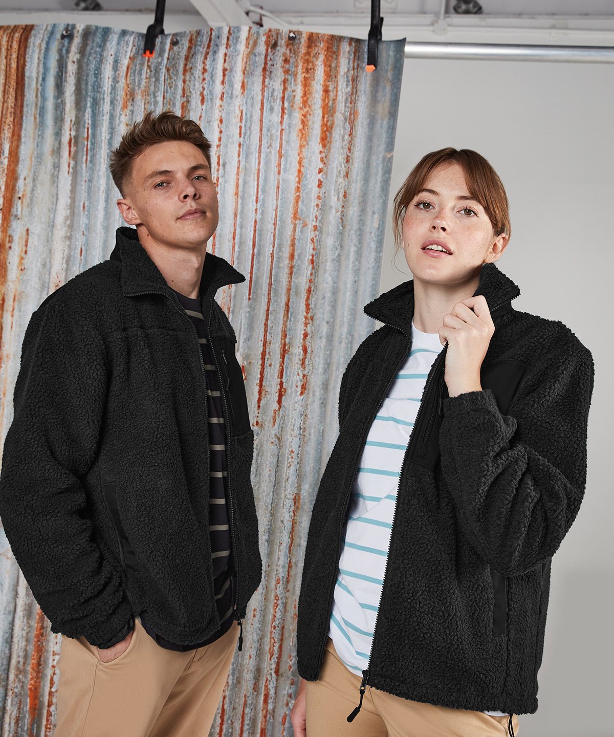 Recycled Polyester Sherpa Fleece - Wear Yaani