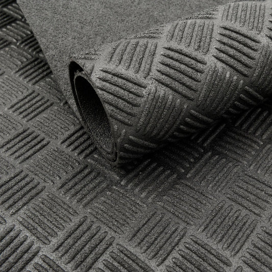Recycled Rubber BBQ Floor Protection Mat - Custom Sizes - Wear Yaani