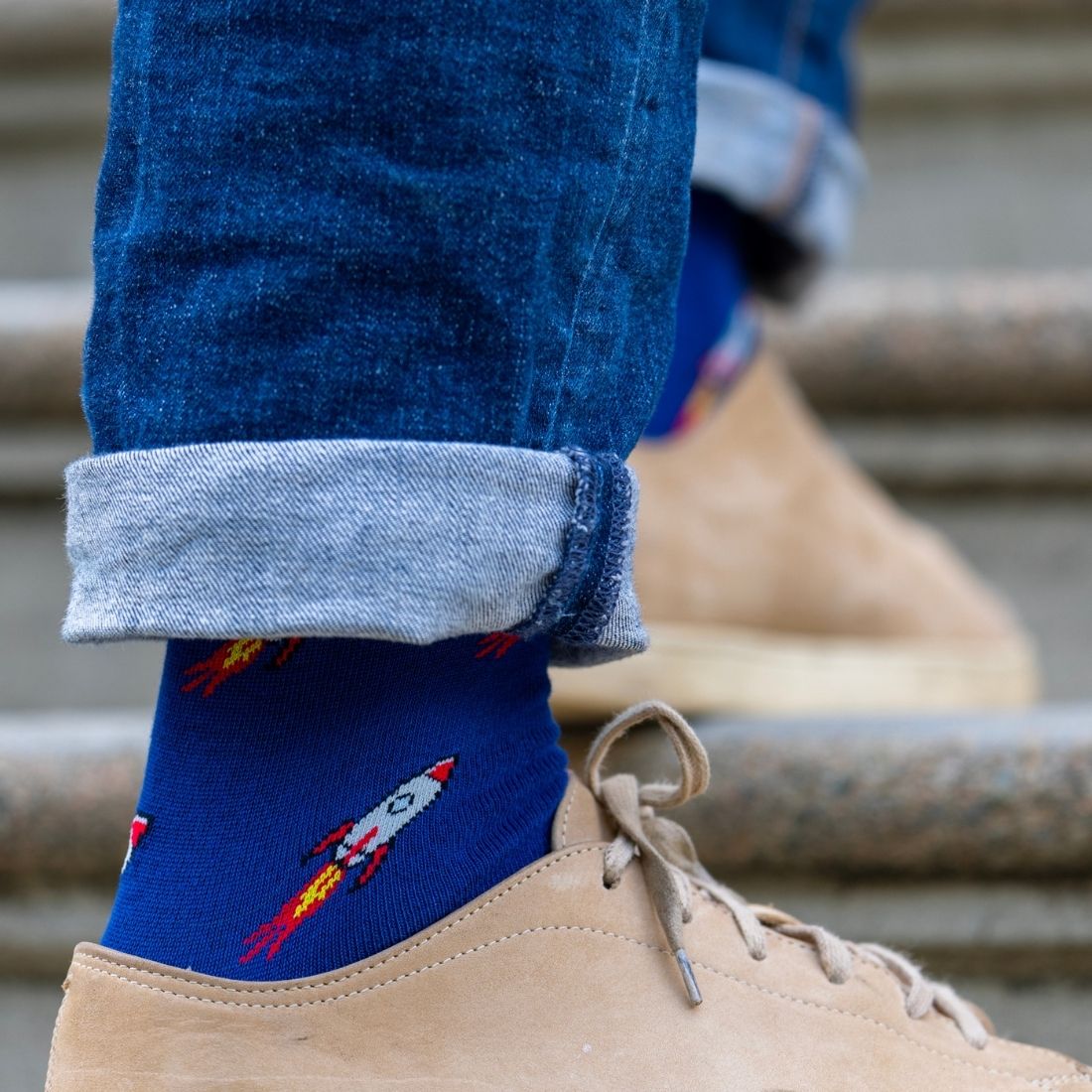 Rocket Matching Bamboo Socks (Adult & Child) - Wear Yaani