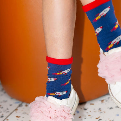 Rocket Matching Bamboo Socks (Adult & Child) - Wear Yaani