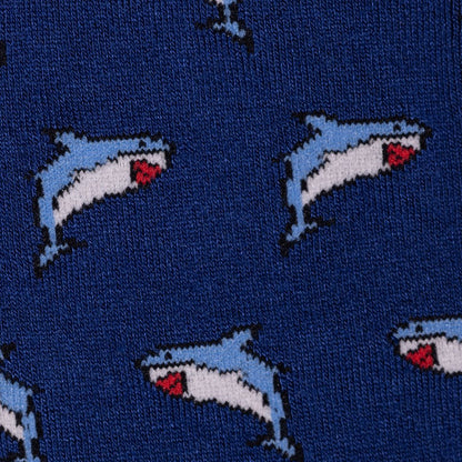 Sharks Matching Bamboo Socks (Adult & Child) - Wear Yaani