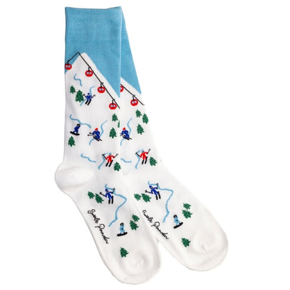 Ski Slope Bamboo Socks - Wear Yaani