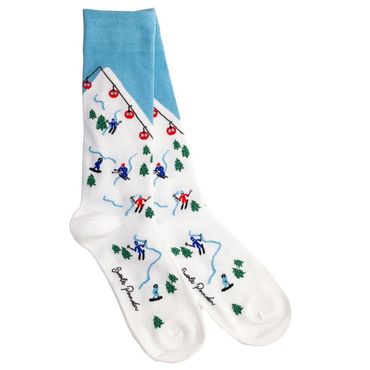 Ski Slope Bamboo Socks - Wear Yaani