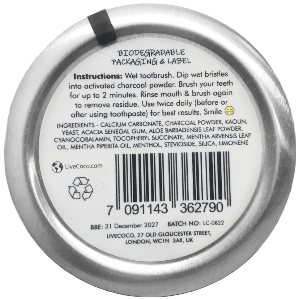 Teeth Cleaning Powder (Vitamins & Aloe Vera Infused) - Wear Yaani