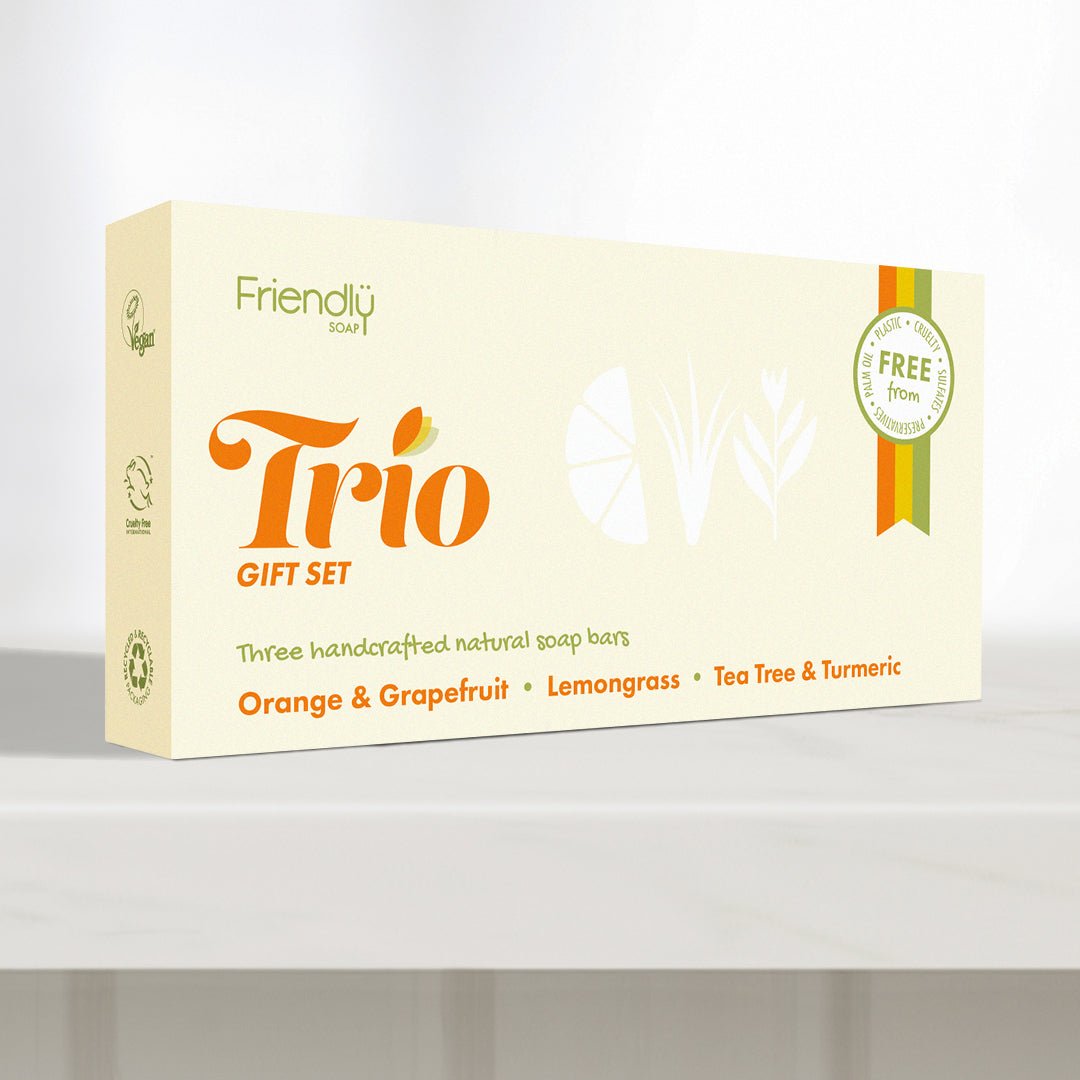 Trio Gift Set - Orange & Grapefruit, Lemongrass, Tea Tree & Turmeric - Wear Yaani