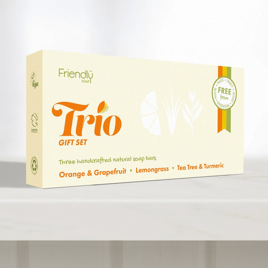 Trio Gift Set - Orange & Grapefruit, Lemongrass, Tea Tree & Turmeric - Wear Yaani