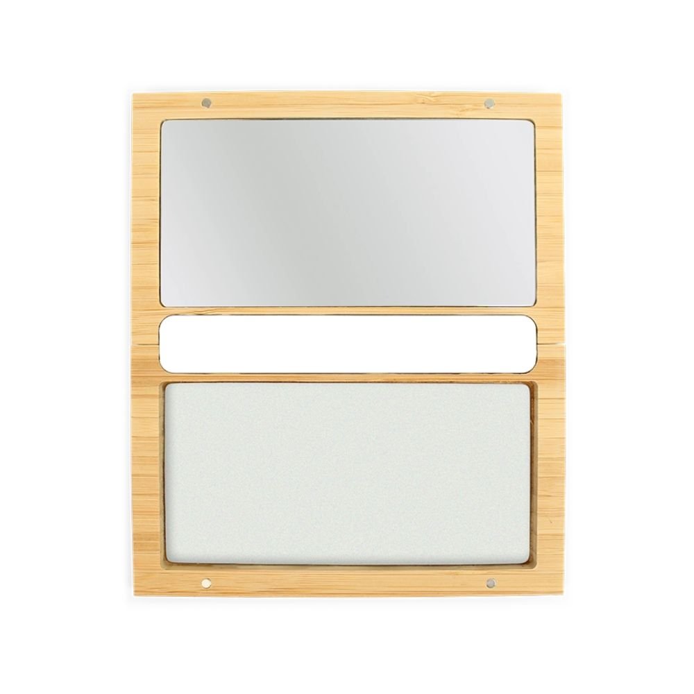 Zao Bamboo Box Medium | Empty Refillable Makeup Palette Case - Wear Yaani