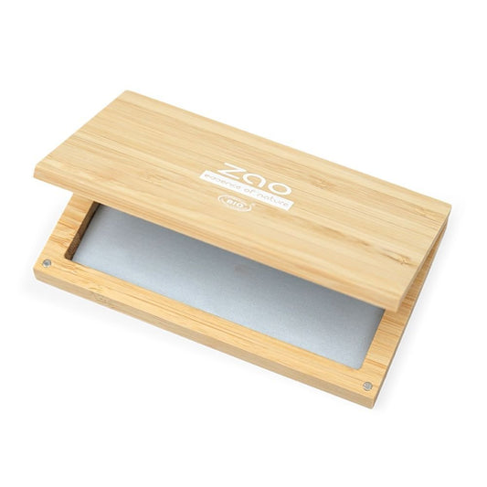 Zao Bamboo Box Medium | Empty Refillable Makeup Palette Case - Wear Yaani